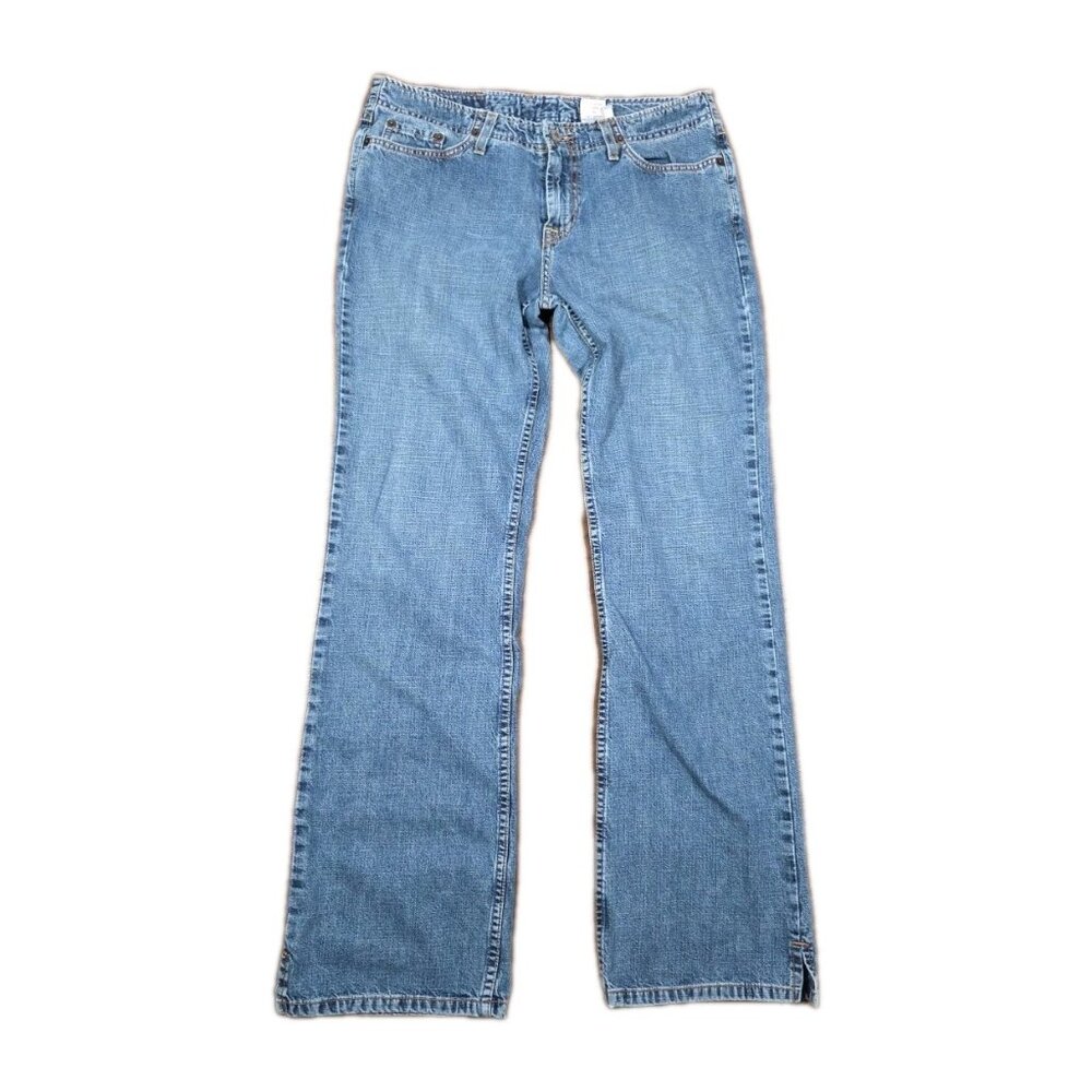 Lucky Brand Dungarees by Gene Montesano Jeans Size 10x32 Long Boot Cut